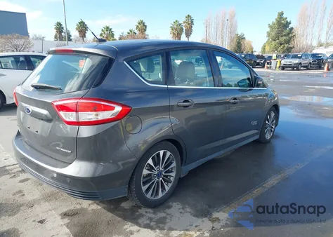 2017 Ford C-Max Energi Titanium из США, поврежденный, VIN 1FADP5FU7HL112640